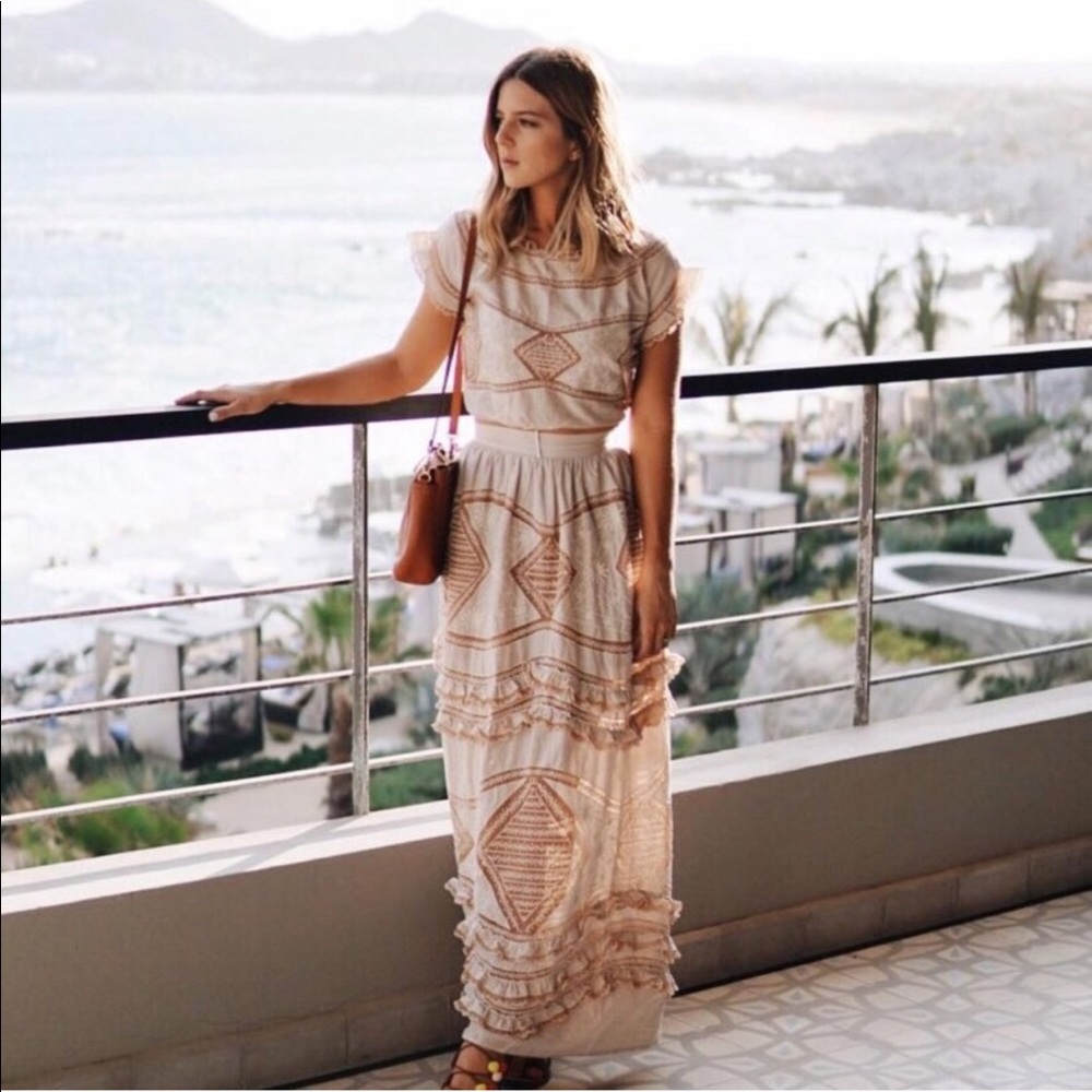 For Love and Lemons Winona Skirt and Top